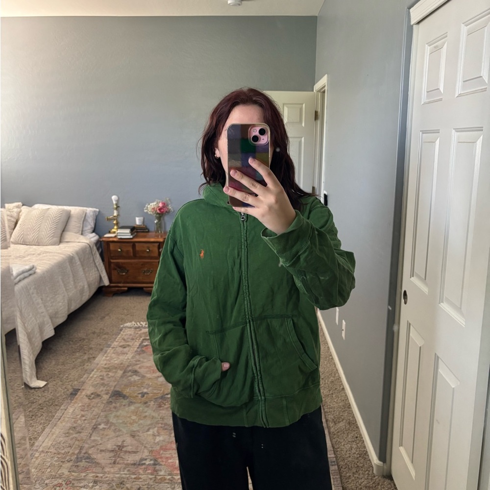 Polo by Ralph Lauren Green Bomber Jacket